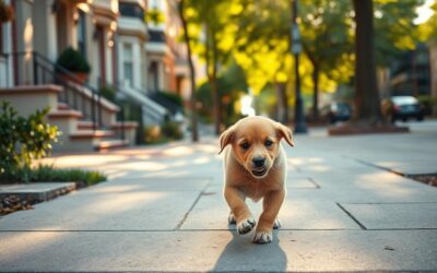 Szczeniak i codzienny spacer – kiedy, ile, jak?