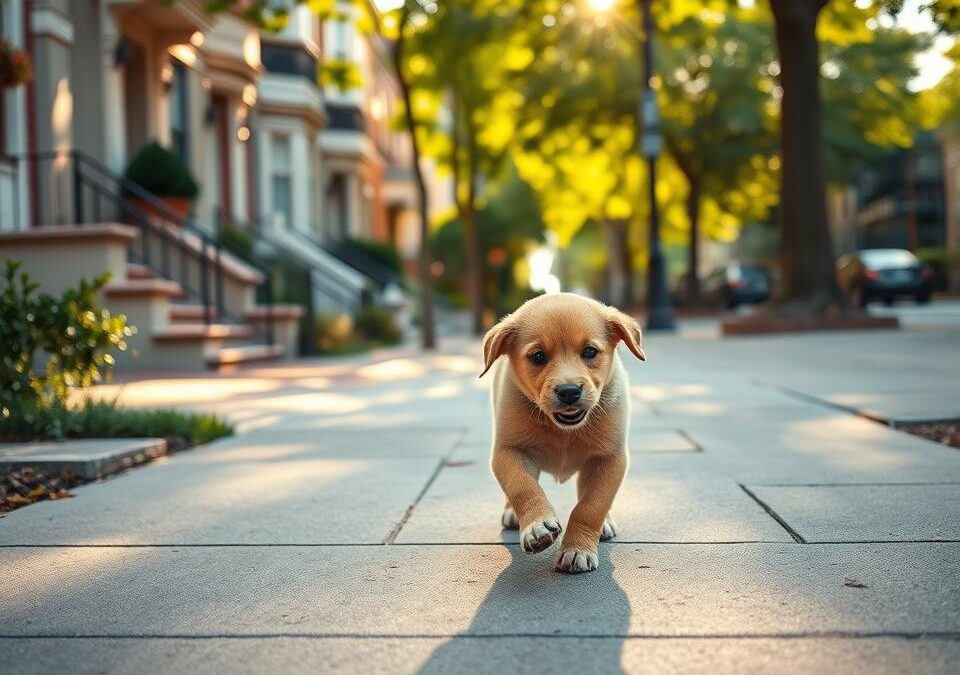 Szczeniak i codzienny spacer – kiedy, ile, jak?