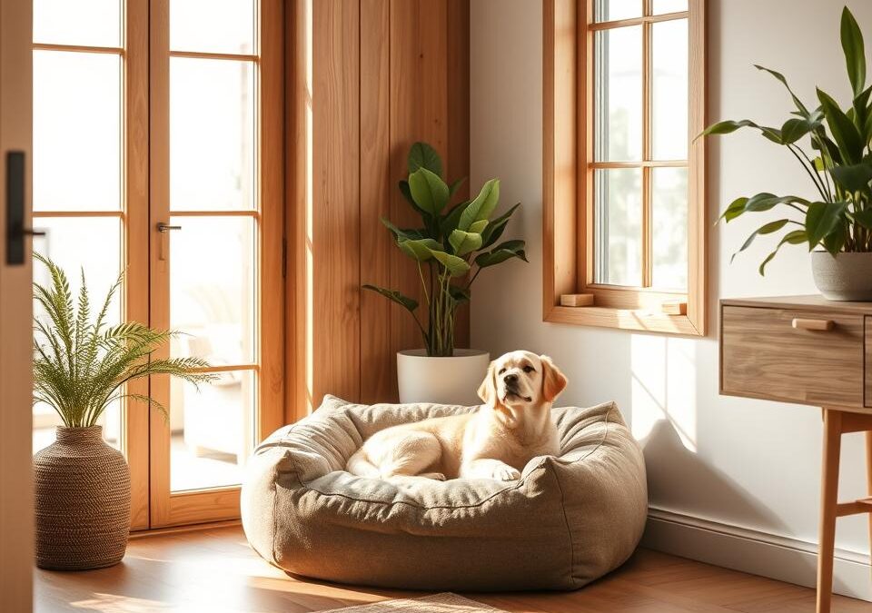 Jakie miejsce w mieszkaniu jest najlepsze na legowisko szczeniaka?