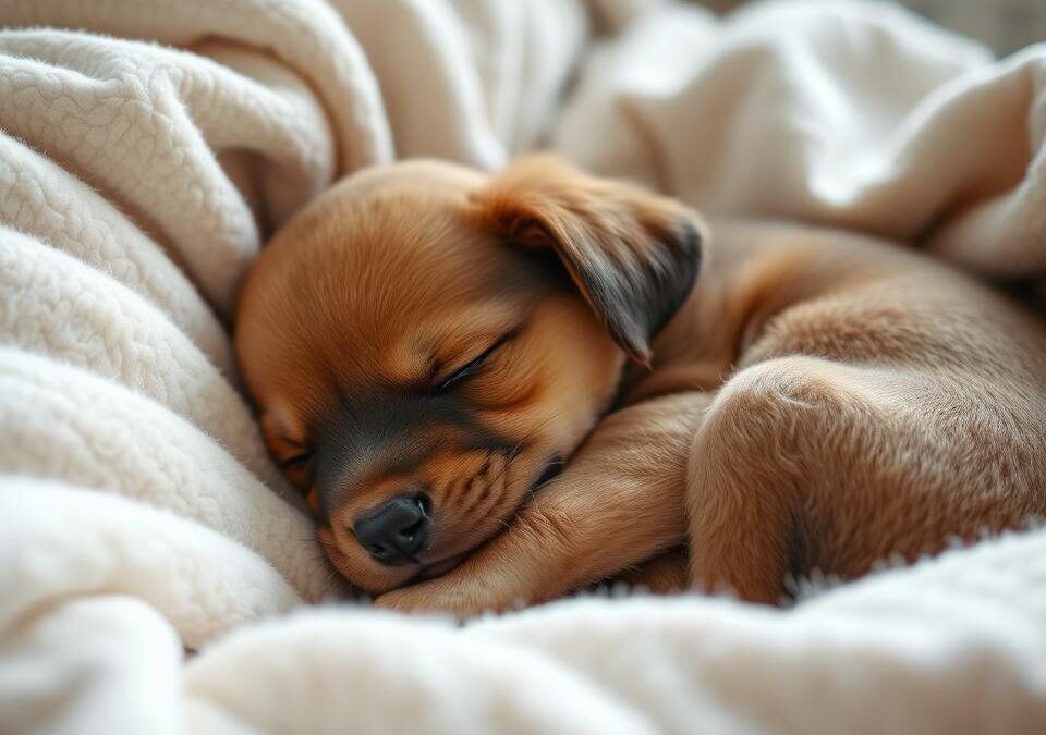 Nawyki snu szczeniaka – co warto o nich wiedzieć?