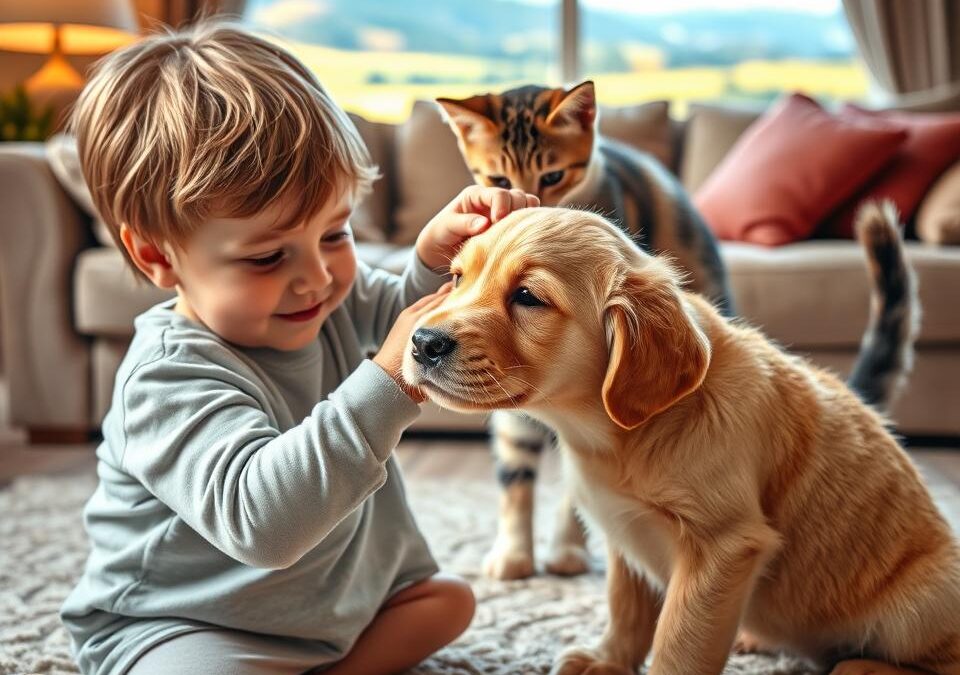 Pierwsi przyjaciele szczeniaka – relacje z ludźmi i zwierzętami