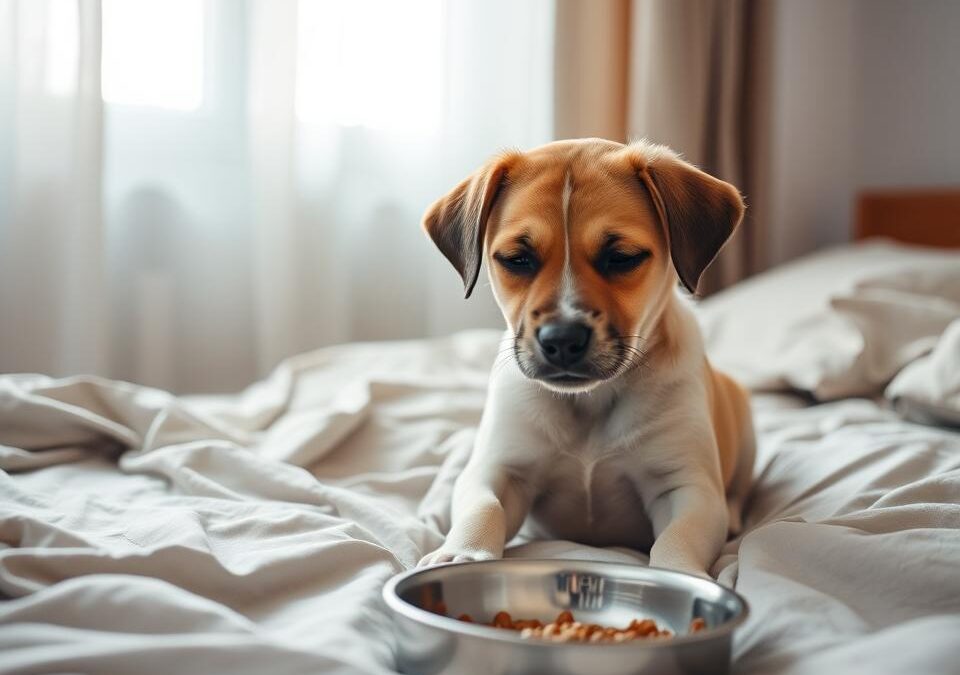 Dlaczego mój szczeniak nie chce jeść rano?