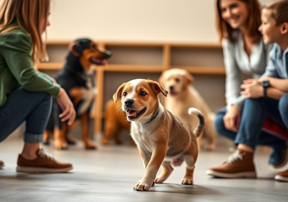 Szczeniak w psiej szkole – kiedy warto zacząć?