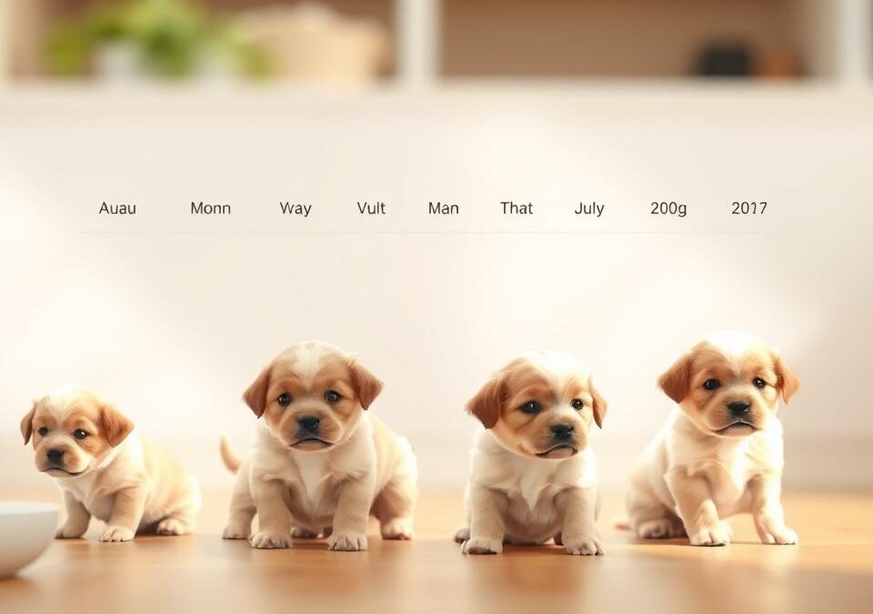 Rozwój szczeniaka – co obserwować co tydzień?