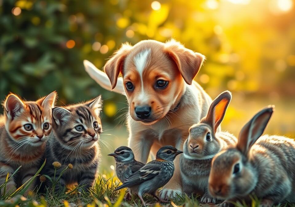 Zachowanie szczeniaka wobec innych zwierząt
