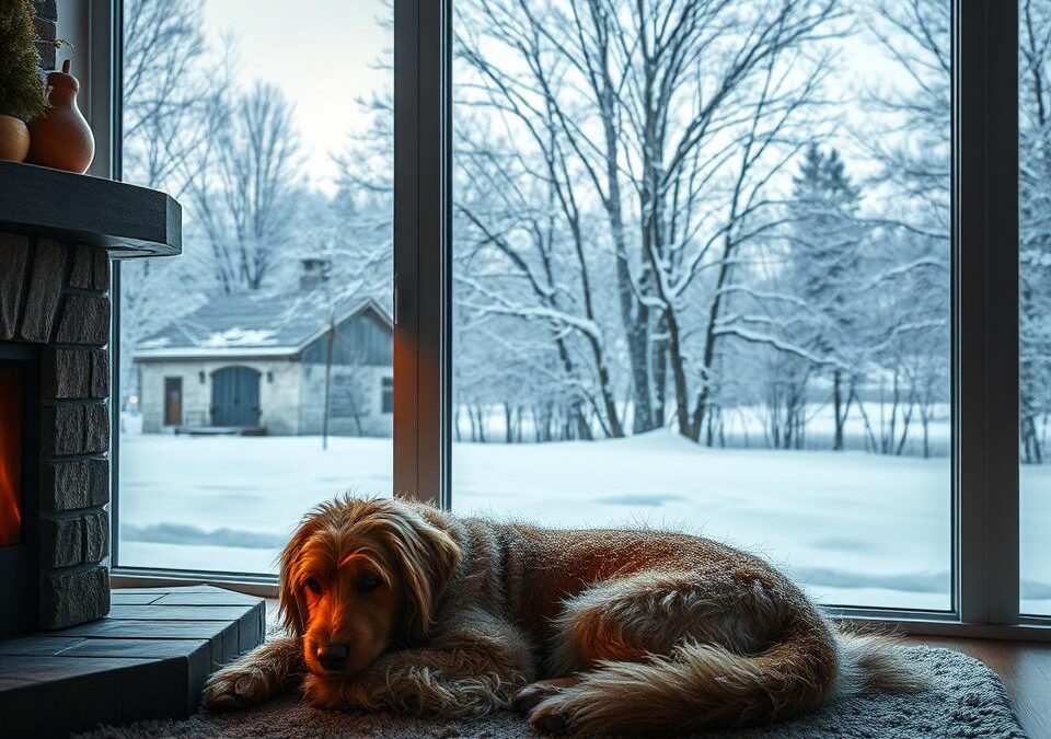 W domu czy na zewnątrz? – Gdzie powinien być pies zimą?
