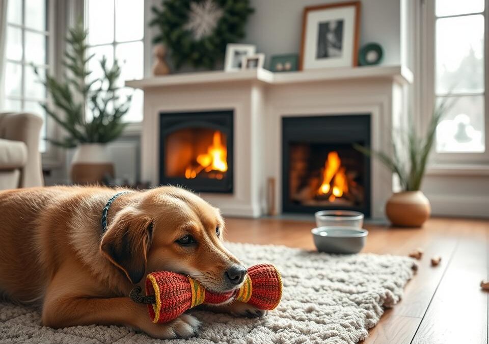 Jak stworzyć zimową domową rutynę dla psa?