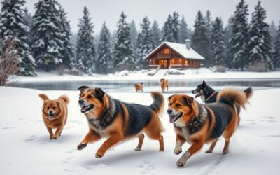 Ulubione zimowe zajęcia psów