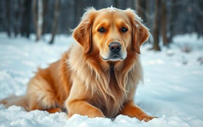 Zamarzająca sierść psa – jak temu zapobiec?