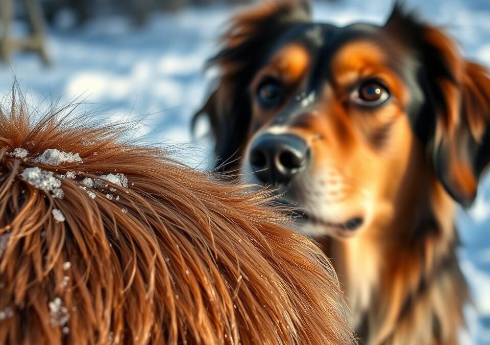 Dlaczego warto używać odżywki do sierści zimą?