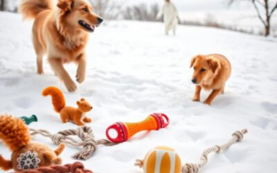 Zabawki dla psa na śniegu – te są najlepsze
