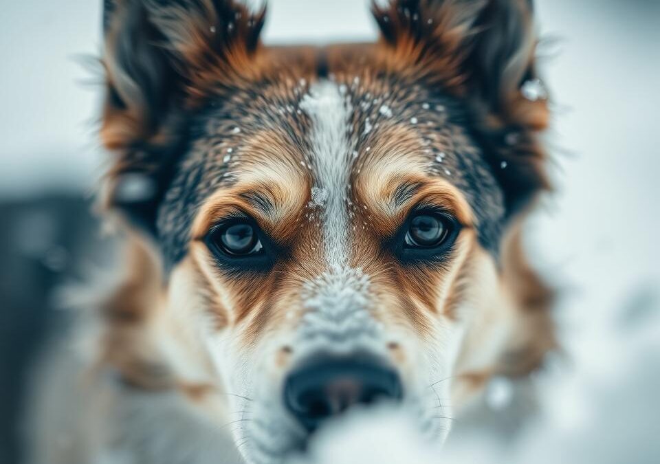 Wzrok psów w śniegu – co może przeszkadzać?