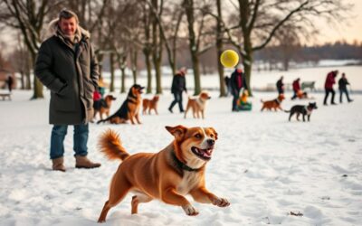 Zimowe zabawy dla psów – nie pozwól mu się nudzić