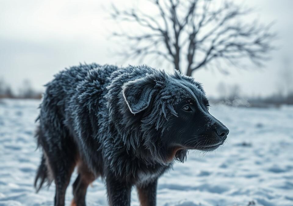 Choroby u psów spowodowane zimnym powietrzem