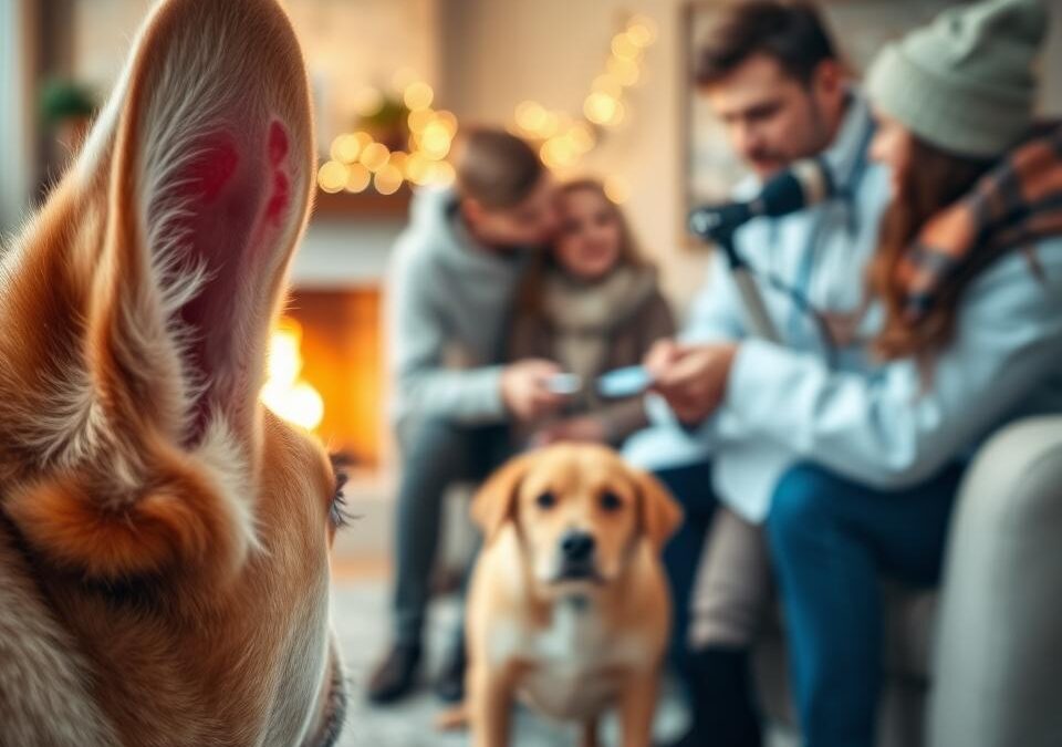 Zimowe zapalenie uszu u psów – profilaktyka i leczenie
