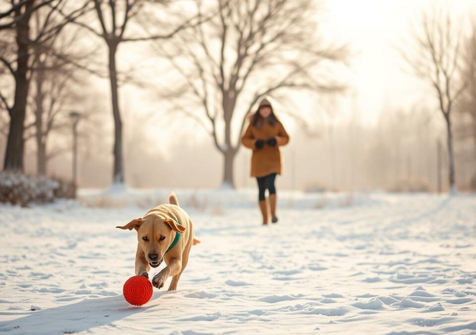 Jak stworzyć zimową rutynę dla psa?