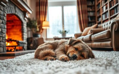 Zimowe zwyczaje odpoczynku psów – czy to normalne?