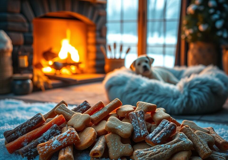 Zimowe przekąski dla psów – zdrowe i rozgrzewające