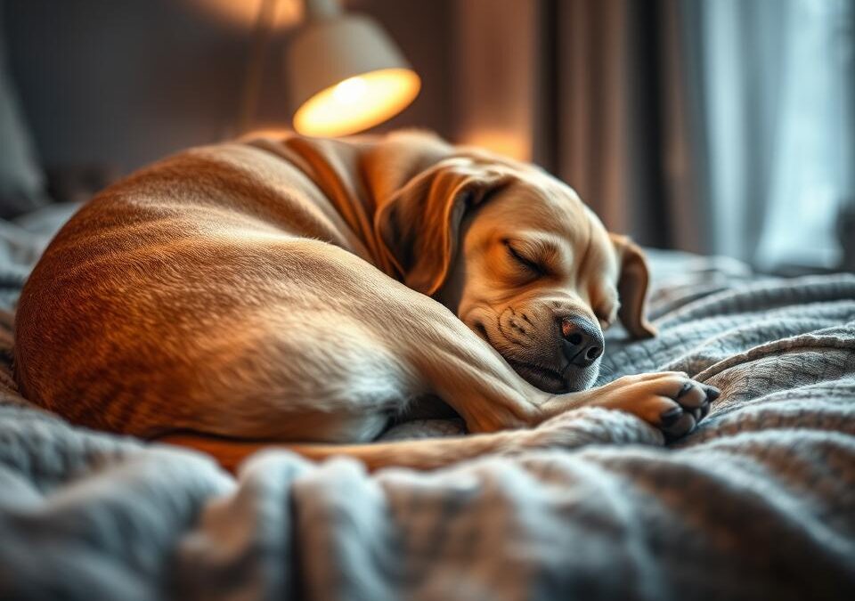 Dlaczego zimą zmienia się rytm snu psa?
