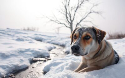 Zimno a trawienie psa – co się zmienia?