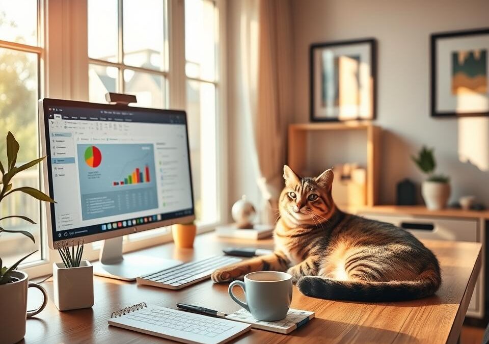 Zwiększenie produktywności z kotem – Wszystko, co musisz o tym wiedzieć!