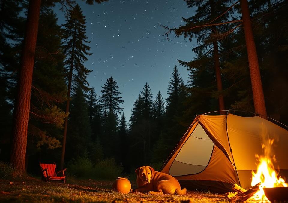 Biwakowanie z psem – Wszystko, co musisz o tym wiedzieć!