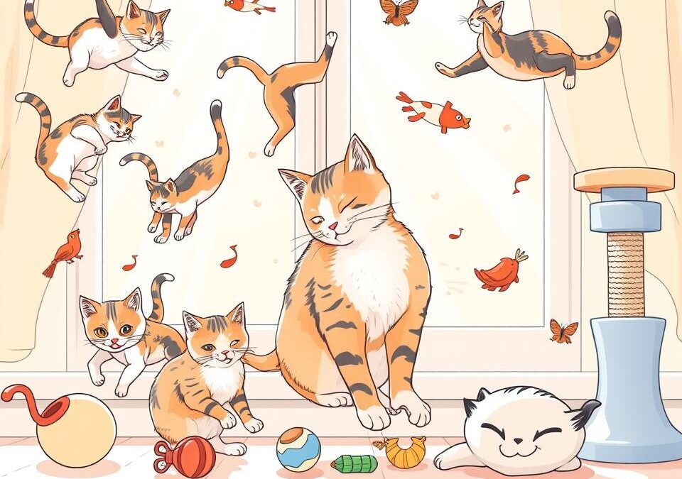 Dzienne zapotrzebowanie ruchowe kota – Wszystko, co musisz o tym wiedzieć!