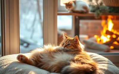 Blog o kotach 19 Zimowa rutyna kota – codzienne czynności w chłodne dni