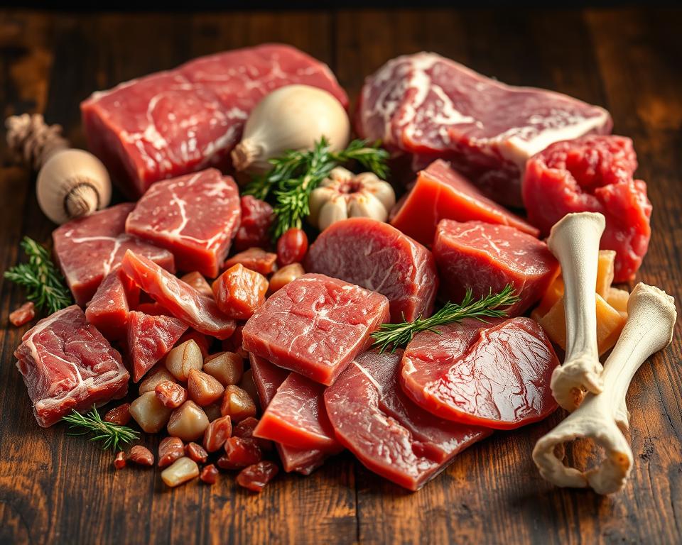 dieta surowego mięsa kota