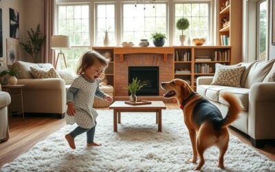 Dom bezpieczny dla dziecka i psa – Wszystko, co musisz o tym wiedzieć!