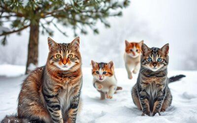 Blog o kotach 20 Zimowe zdjęcia kotów – wskazówki do fotografowania