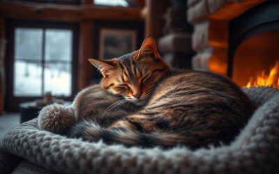 Blog o kotach 24 Co oznacza intensywne mruczenie zimą?