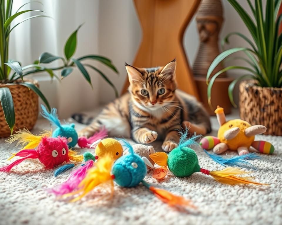 interaktywne zabawki dla kota