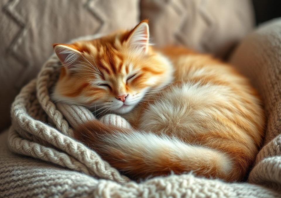 Co oznacza, że kot zimą jest bardziej przytulaśny?