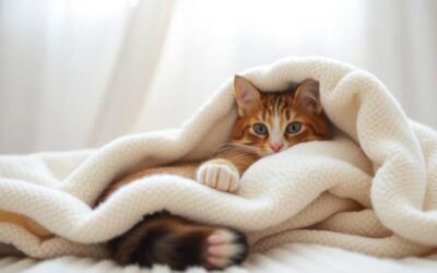 Dlaczego kot chowa się pod kocem?