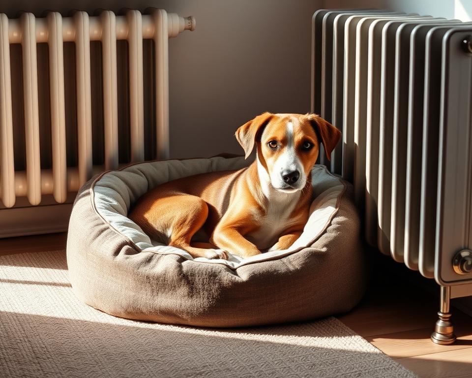 kot-na-kaloryferze-zima kot na kaloryferze zimą
