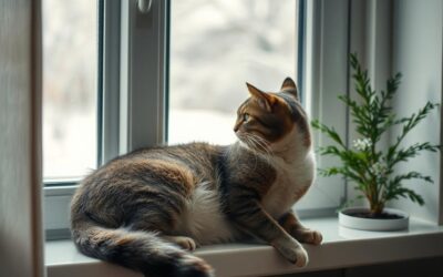 Zimowa nuda kota w mieszkaniu – co możesz zrobić?