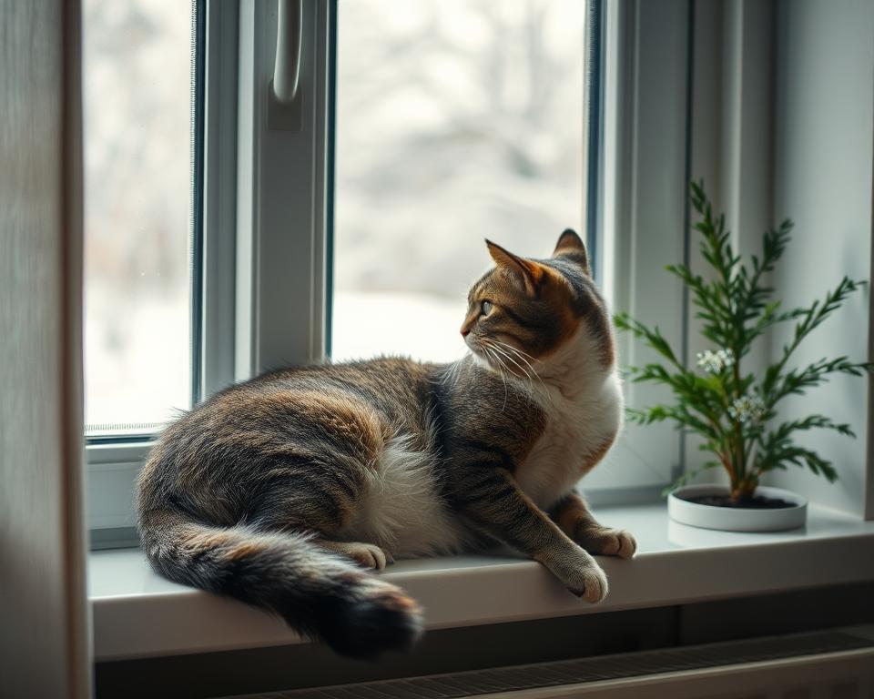 kot-sie-nudzi-zima kot się nudzi zimą