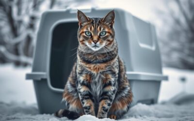 Kot sika poza kuwetą zimą – możliwe przyczyny