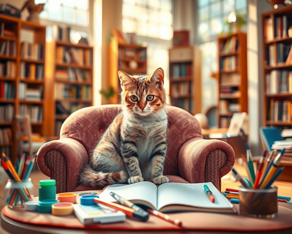 kreatywne nauczanie kota