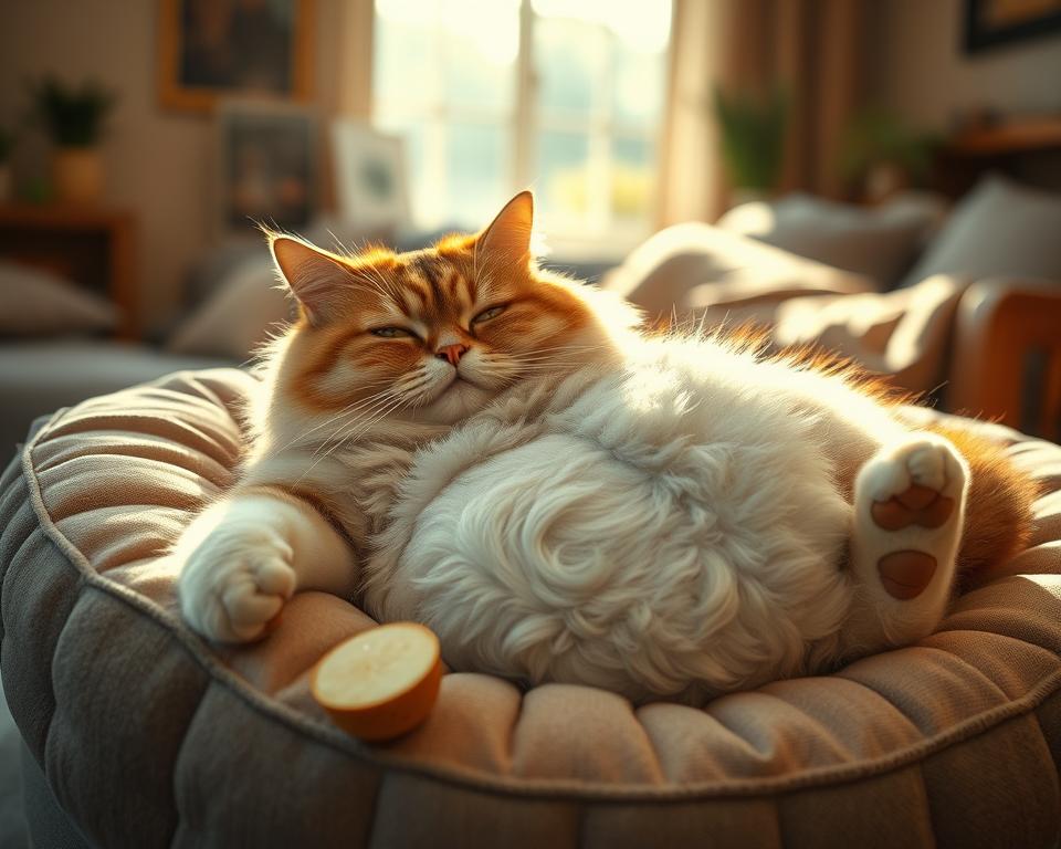 nadmierne jedzenie u kota