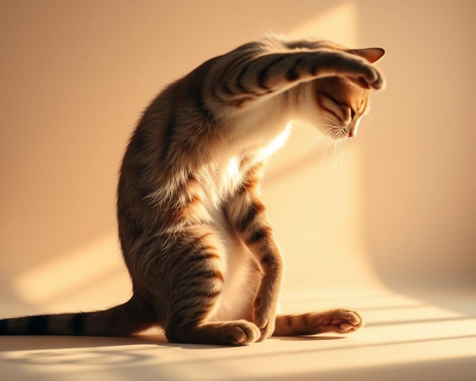 nauka nowych form ruchu kota