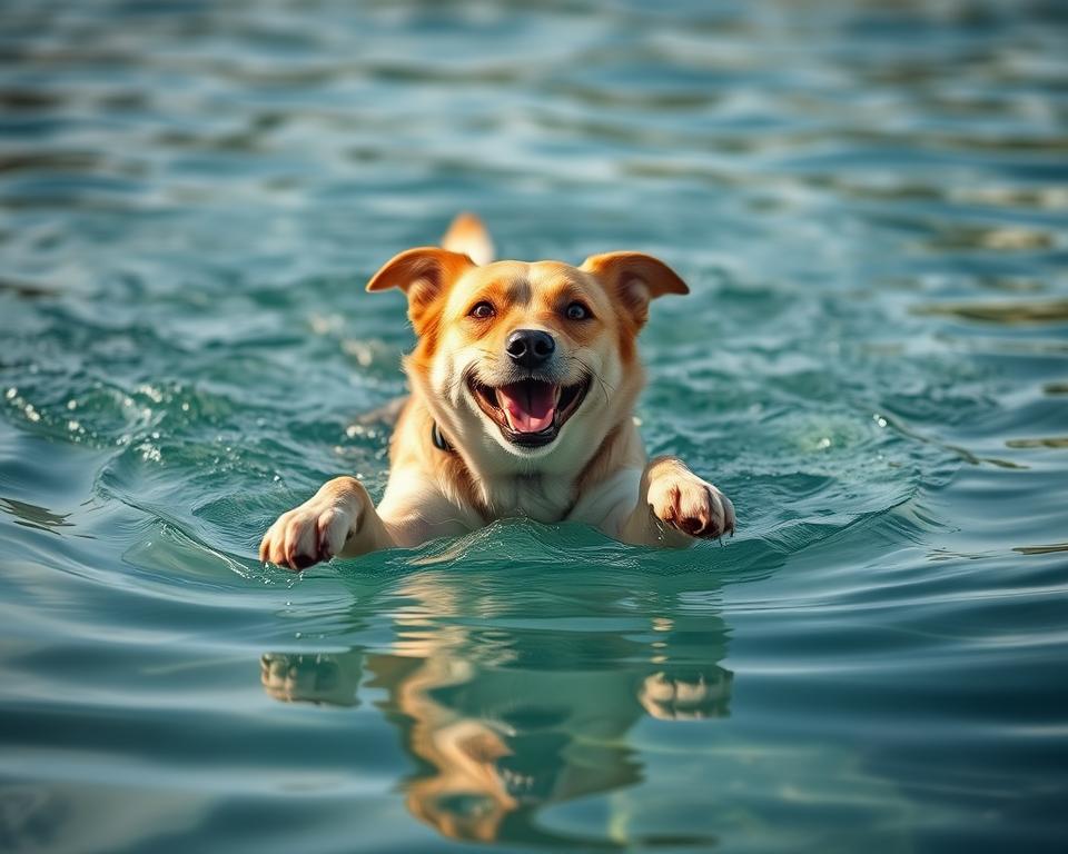 nauka-plywania-psa nauka pływania psa