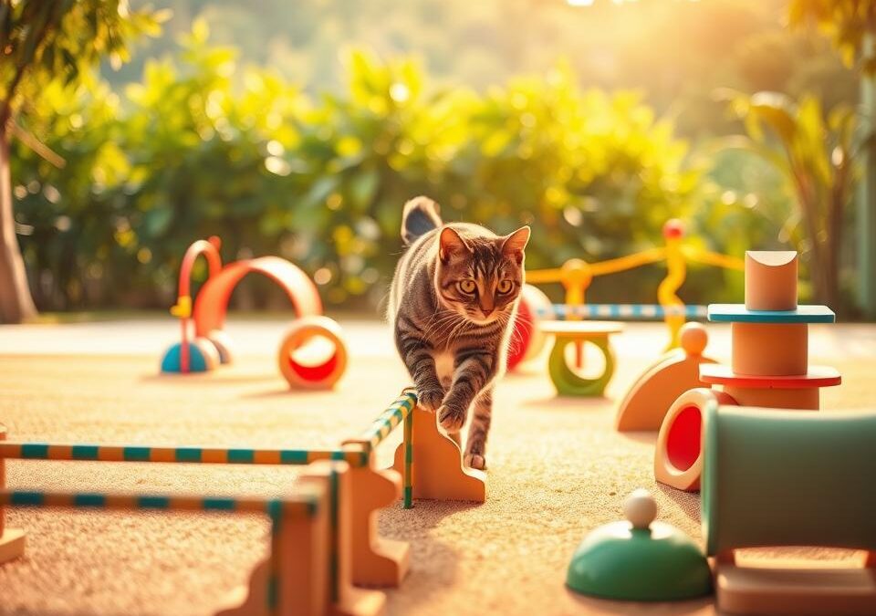 Nauka toru przeszkód dla kota – Wszystko, co musisz o tym wiedzieć!