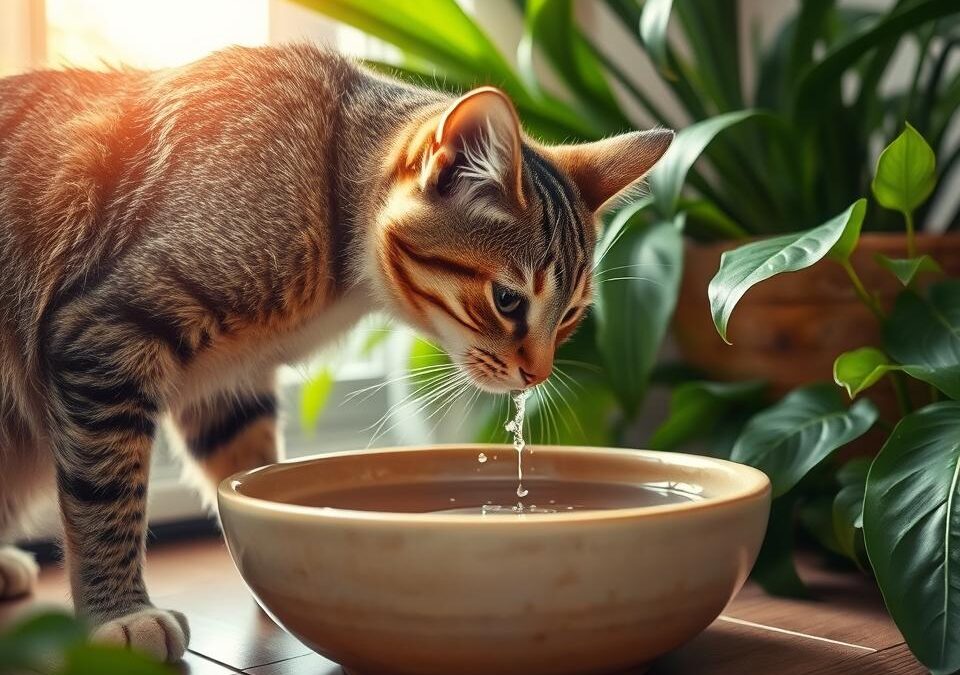 Nawadnianie kota podczas upałów – Wszystko, co musisz o tym wiedzieć!