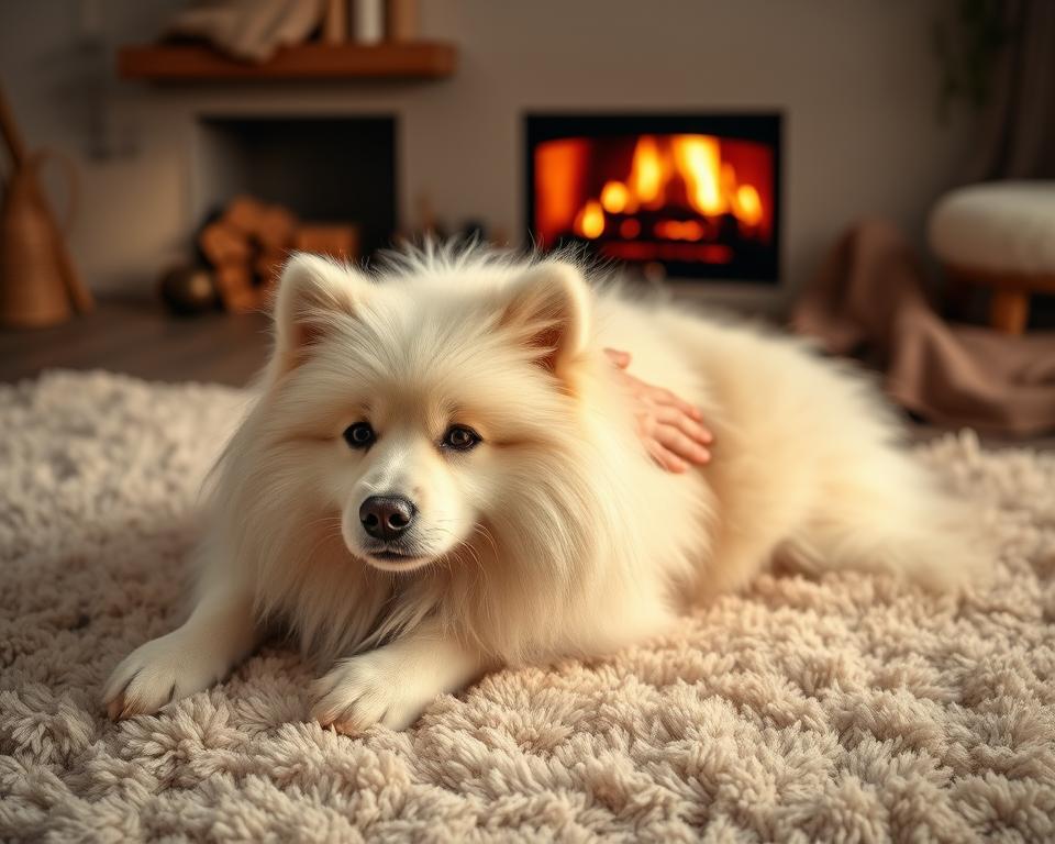 nawilżanie skóry psa zimą