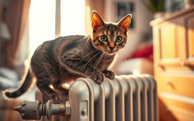 Blog o kotach 18 Kot i zagrożenia związane z kaloryferem