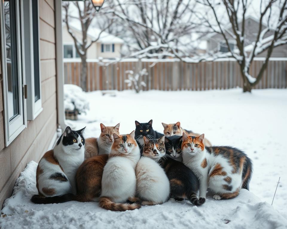 ochrona-kota-na-zewnatrz-zima ochrona kota na zewnątrz zimą