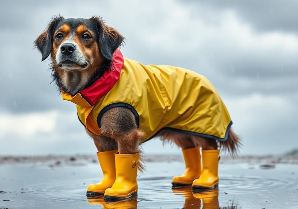 Ochrona psa przed deszczową pogodą – Wszystko, co musisz o tym wiedzieć!