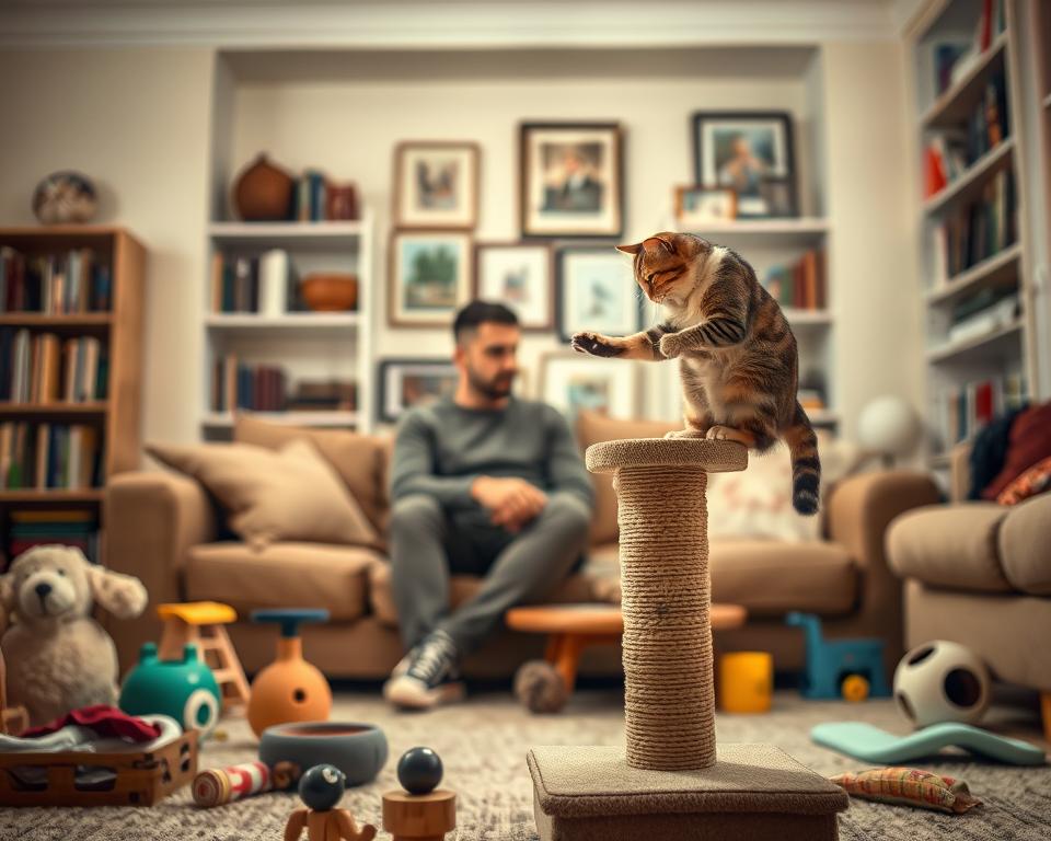 ograniczanie drapania u kota